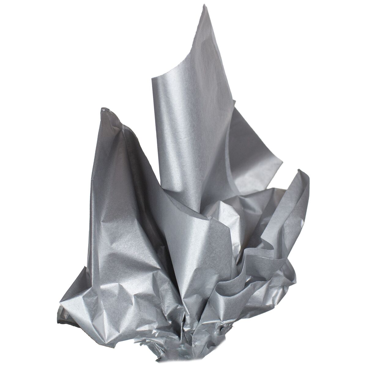 Silkespapper Metallic Silver
